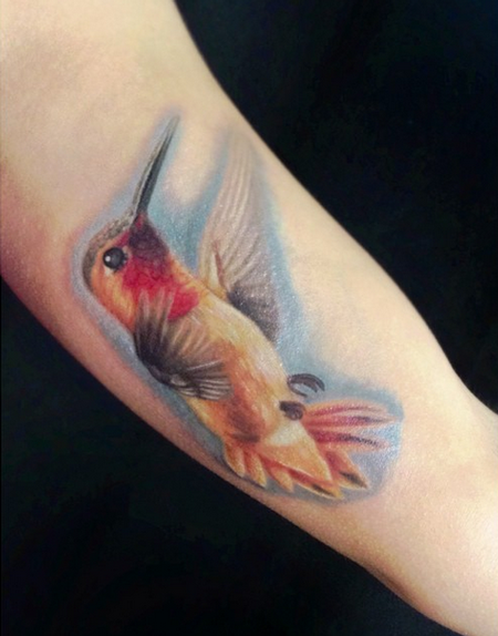 Tattoos - Hummingbird - 101595